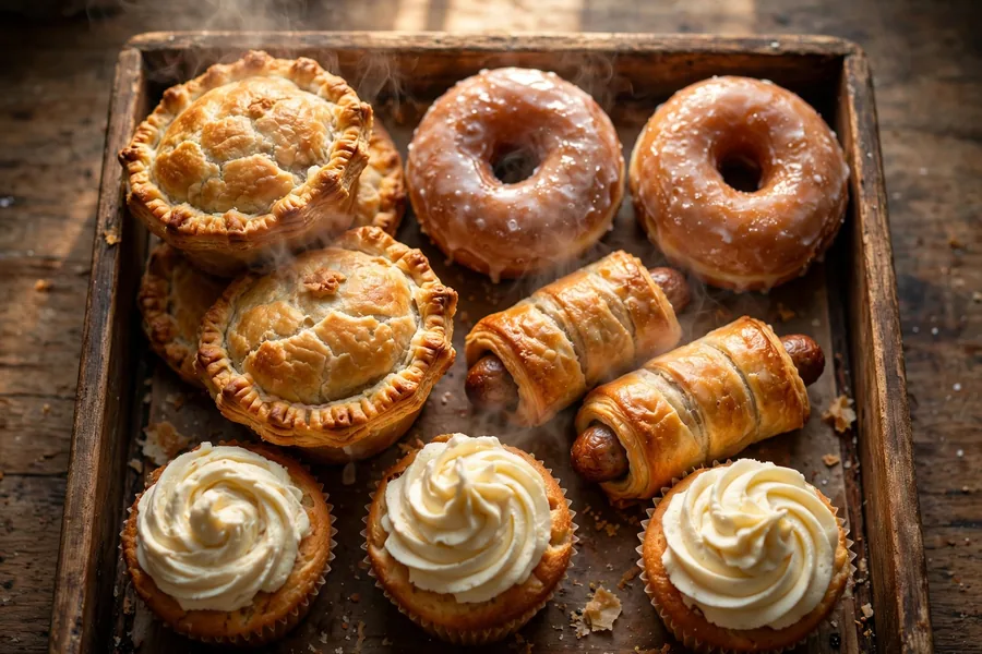 Morning pastries, still warm — Adom Delights