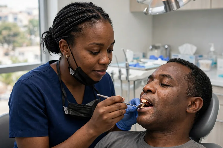 ClearView Dental Clinic — Check-up & Consultation — ₵150