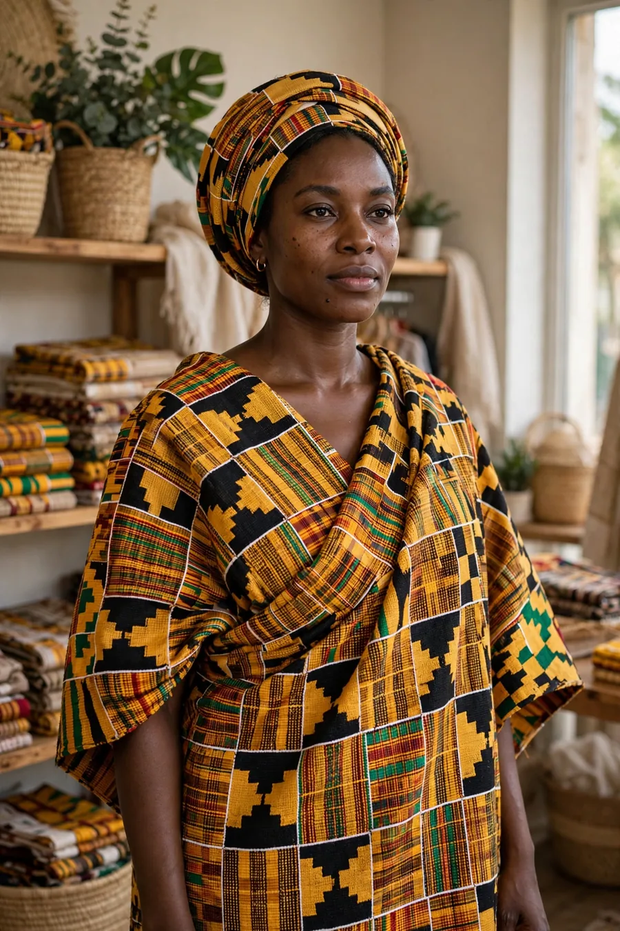 Hand-picked kente, Bonwire & Accra markets — Nhyira Chic Boutique